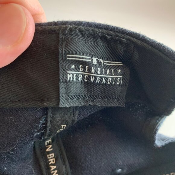 Boston Red Sox MLB Navy Blue 47 Brand Stitch Snapback Hat - Picture 6 of 7